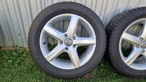 Zimná sada originál VW Golf 7, 5x112 R16 + pneu 205/55 R16 - 2