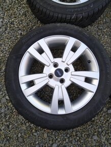 16" alu FIAT QUBO,CITROEN NEMO,PEUGEOT BIPPER + zimné pneu. - 2