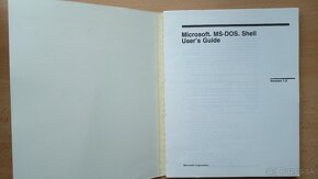 Microsoft MS-DOS Shell - Users Guide - 2