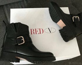 Red Valentino kožené čižmy - 2