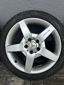 Orig 17” AMG mercedes, zanovne zimne pneu 1 sezona - 2