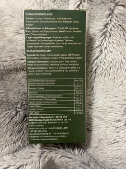 Dubajská čokoláda dubai chocolate - 2