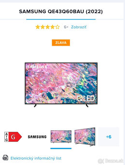 Televízor Samsung na diely - 2