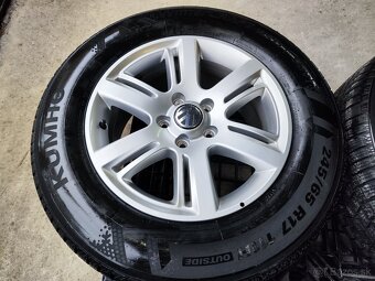 Alu Sada= 5x120 =VW AMAROK= s pneu i bez=245/65 R17 - 2