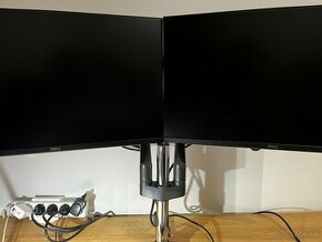 Dell P2419HC 2 monitory + AlzaErgo Arm D125B - 2