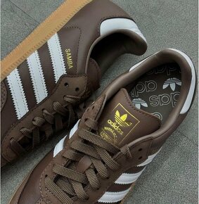 Adidas Originals Samba brown hnedé 38 - 2