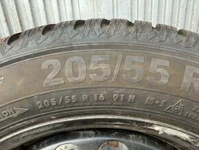 Zimne pneumatiky 205/55 R16 na diskoch 5x112 - 2