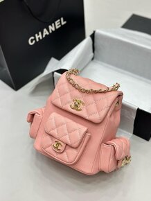 CHANEL batoh full box ruzovy - 2