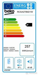 Chladnička Beko RCSA270M21W - 2