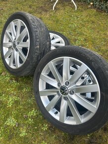 5x112 r17 VW spolu s letnými pneumatikami Hankook Ventus - 2