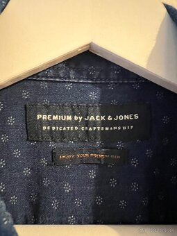 Premium pánska košeľa Jack&Jones - veľ. S - TOP STAV - 2