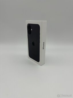 NOVÝ/NEAKTIVOVANÝ iPhone 16 Plus 128GB Black + DARČEK - 2