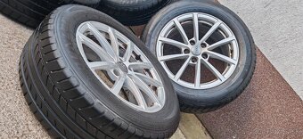 Alu Audi 5x112 a letné Dunlop SP Sport Maxx TT 225/60 R17 - 2