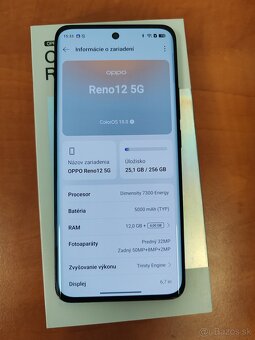 Oppo Reno 12 5G Black Brown 256GB - 2