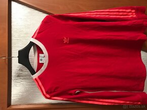 ADIDAS originál Red damske tricko dlhy rukav S/M - 2