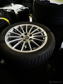 Predám zimný komplet Audi 225/50R17 - 2