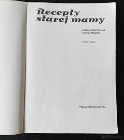 Recepty starej mamy, M.Martišová, F.Martiš - 2