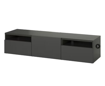 Skrinka pod TV IKEA BESTA 180CM /Cierna - 2