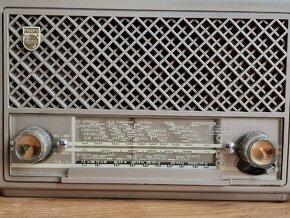 1950 Eindhoven Philips BX 200 U/19 _ bakelitové radio - 2