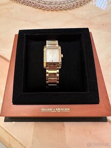 Hodinky - Baume & Mercier 18k zlato s diamantami dámske - 2