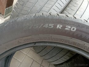 4ks letne 275/45R20 Michelin - 2