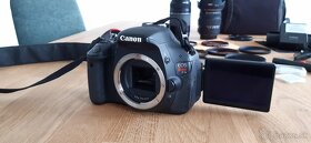 Canon EOS Rebel T3i (600D) + objektívy + príslušenstvo - 2