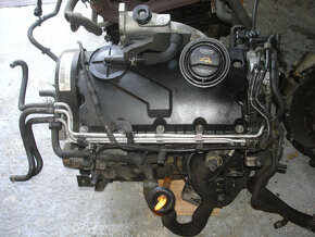 1,9 TDI 77kw bxe hlava, blok, trysky, turbo, motor , ND - 2