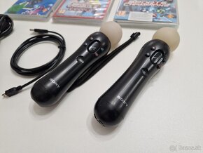 PlayStation 3 Move set-2x pohybový ovládač+hry - 2