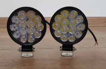 LED SVETLA OKRUHLE - 2ks - 42W 

 - 2