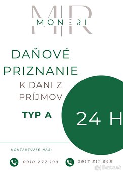 Daňové priznania k dani z príjmov typ A a B - 2