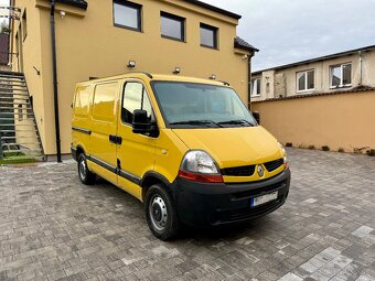 RENAULT MASTER 2.5DCI 100PS ČR 1MAJITEL TAŽNÉ NAJETO 122TIS. - 2