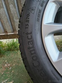 1 ks takmer nová zimná pneu Continental - 205/55 r16 - 2