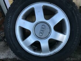 5x100 r15 zimné original Audi ronal - 2