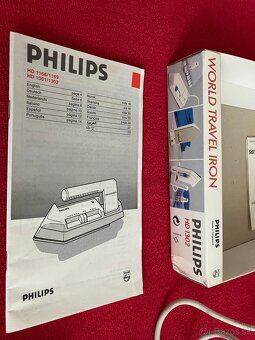 Predám maličkú cestovnú žehličku nepoužívanú PHILIPS - 2