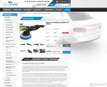 Predám funkčný eshop Autostore.sk/cz - 2