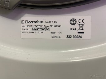 Práčka Electrolux EWP1274TDW - 2