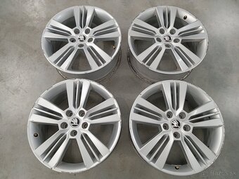 4ks ALU 5x112 R18 7,5J ET51 Original SKODA - 2