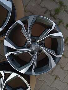 AUDI 18"5x112 ET 46 +VW, ŠKODA ORIGINÁLNE ELEKTRÓNY - 2