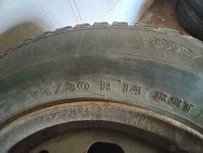 Plechové disky zimné 175/80 r14 - 2