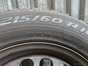 Orig.zimná sada VW - 5x112 r16 + PIRELLI 215/60 r16 - 2