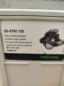 FESTOOL ES-ETSC 125 hranová brúska - 2