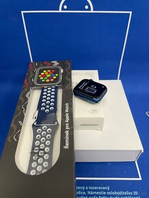 Apple Watch 7 41mm Blue-Batéria 100% - 2