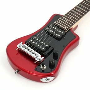 Elektrická gitara Höfner Shorty Deluxe Red - 2