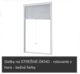 Rolovacia sieťka (nielen) na strešné okno - 2