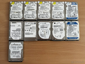 HDD disky 2,5" / 3,5" rôzne modely - 2