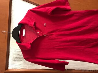 LACOSTE originál Red damske polotricko M/L - 2