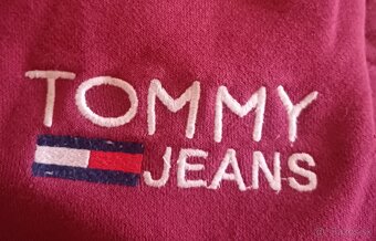 Tommy jeans bordové - 2