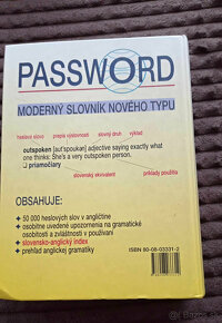 PASSWORD ANGLICKÝ VÝKLADOVÝ SLOVNÍK - 2