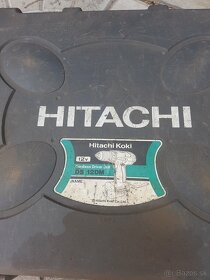 Aku vŕtačka HITACHI DS 12DM - 2