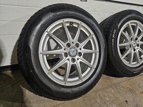 Zimná Sada Mercedes 5x112+Pirelli 205/60 R16 CLA, B, A - 2